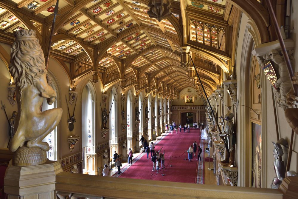 St George's Hall, Windsor Castle Royal Collection Trust / © Her Majesty Queen Elizabeth II 2020
